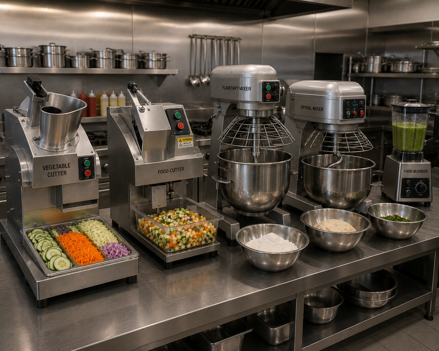 Cutting & Mixing Machines